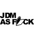 Stickers JDM AS FUCK