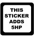 Stickers ADD +5hp