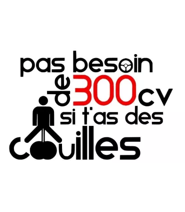 Stickers 300CV