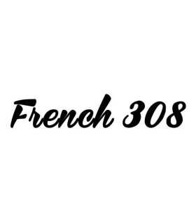 Stickers  FRENCH 308 LETTRAGE DROIT