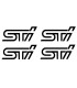 Stickers STI X4