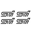 Stickers STI X4