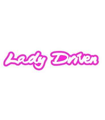 Stickers LADY DRIVEN