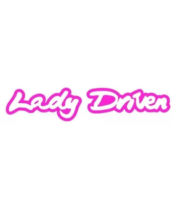 Stickers LADY DRIVEN