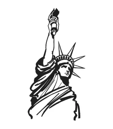Stickers STATUE DE LA LIBERTÉ 