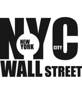 Stickers NEW YORK WALL STREET
