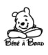 Stickers BÉBÉ A BORD WINNIE 
