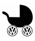 Stickers Poussette VW