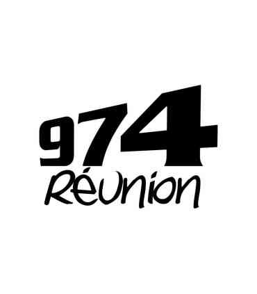 Stickers 974 RÉUNION 