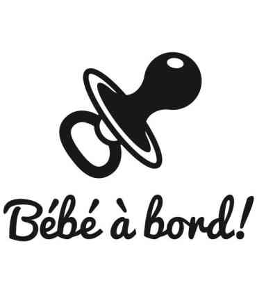 Stickers BÉBÉ A BORD TÉTINE