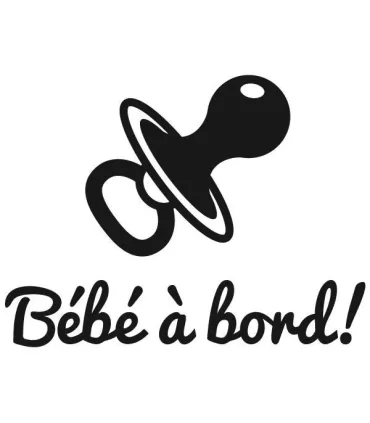 Stickers BÉBÉ A BORD TÉTINE 