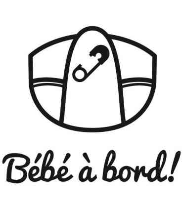 Stickers BÉBÉ A BORD CULOTTE 