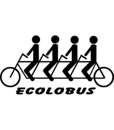 Stickers ECOLOBUS VÉLO 