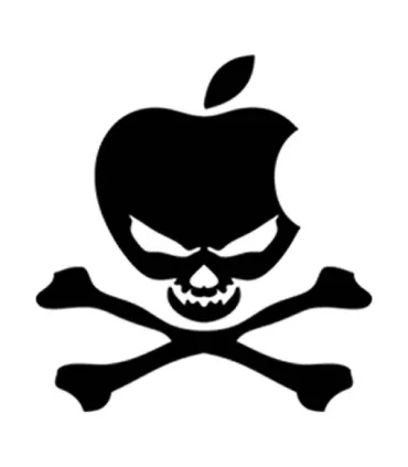 Stickers APPLE PIRATE