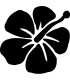 Stickers FLEUR HIBISCUS  2