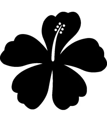 Stickers FLEUR HIBISCUS 8