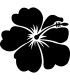 Stickers FLEUR HIBISCUS 9