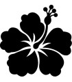 Stickers FLEUR HIBISCUS 11