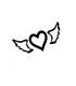 Stickers CŒUR AILES ANGE