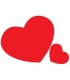 Stickers CŒUR AMOUREUX