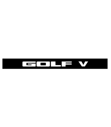 Stickers CACHE FEUX STOP VW GOLF 5