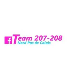 Stickers  GROUPE 207-208 FACEBOOK NPDC MAGENTA