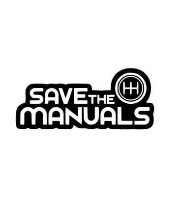 Stickers SAVE THE MANUAL