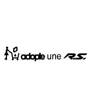 Stickers ADOPTE UNE RS