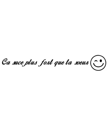 Stickers SUCE SMILEY