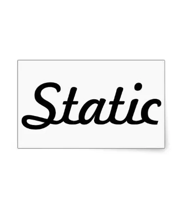 Stickers STATIC