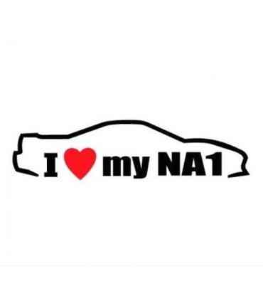 Stickers I LOVE MY NA1