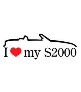 Stickers I LOVE MY S2000