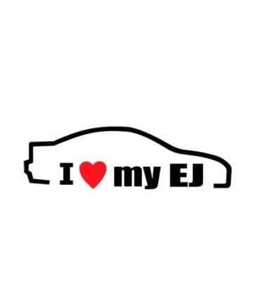 Stickers I LOVE MY EJ