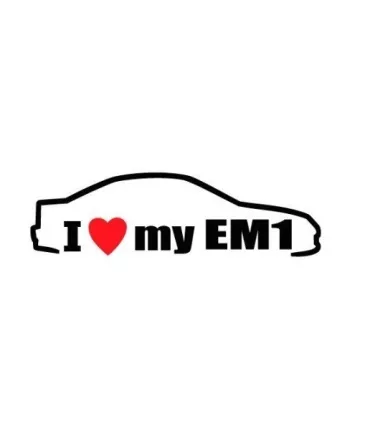 Stickers I LOVE MY EM1