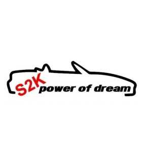 Stickers S2K POWER OF DREAM