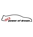 Stickers DC2 POWER OF DREAM