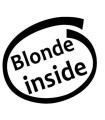 Stickers BLONDE INSIDE