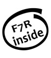 Stickers F7R INSIDE
