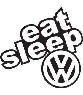 Stickers EAT SLEEP VW