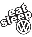 Stickers EAT SLEEP VW
