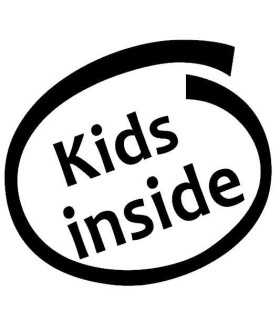 Stickers KIDS INSIDE