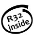 Stickers R32 INSIDE