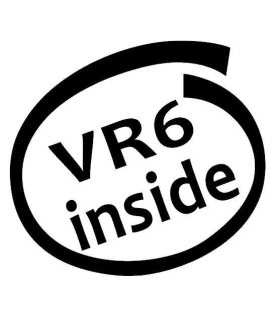 Stickers VR6 INSIDE
