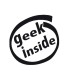 Stickers GEEK INSIDE