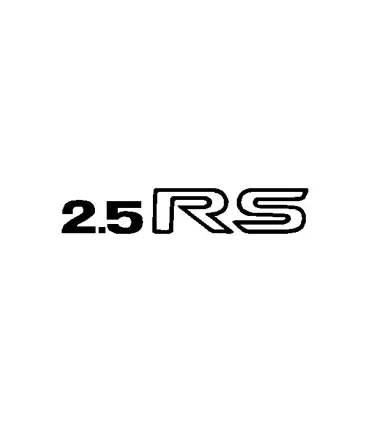 Stickers SUBARU 2.5 RS