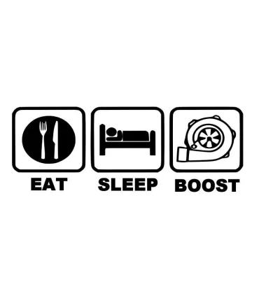 Stickers EAT SLEEP BOOST