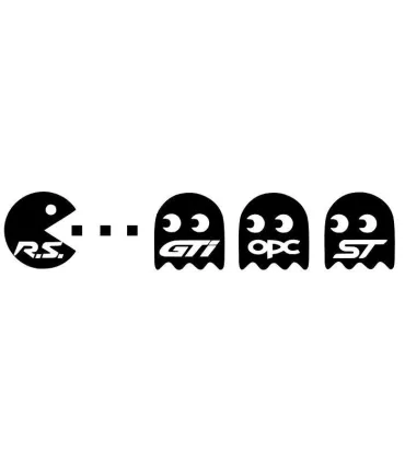 Stickers PAC MAN RENAULT SPORT