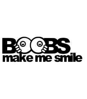 Stickers BOOBS MAKE ME SMILE