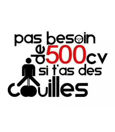 Stickers 500CV