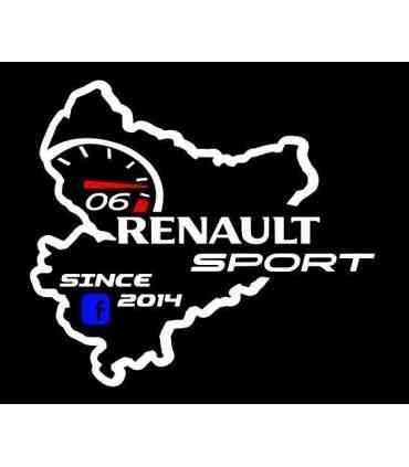 Stickers CLUB RENAULT SPORT 06